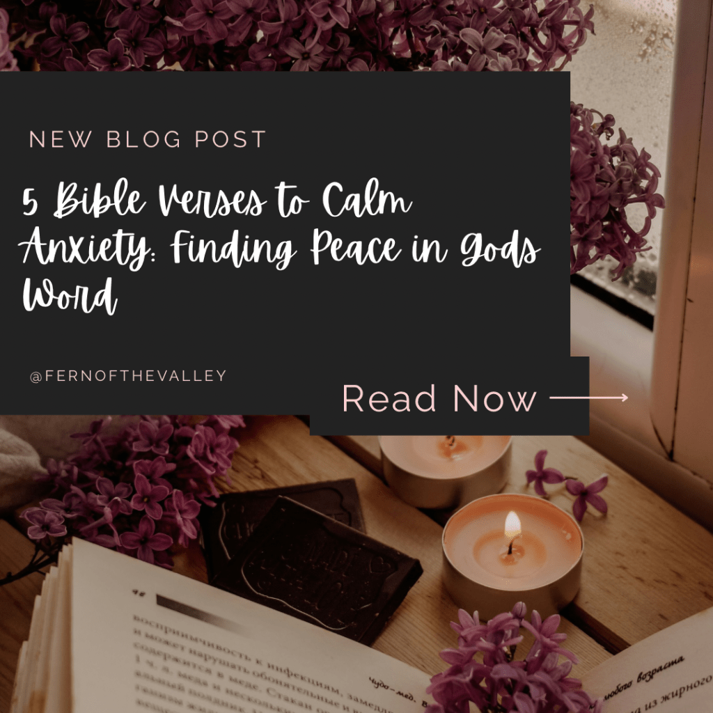 5 Bible Verses to Calm Anxiety and Bring You Back to Perfect&nbsp;Peace